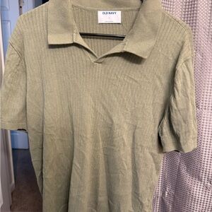 Old Navy Men's Sage Polo Shirt